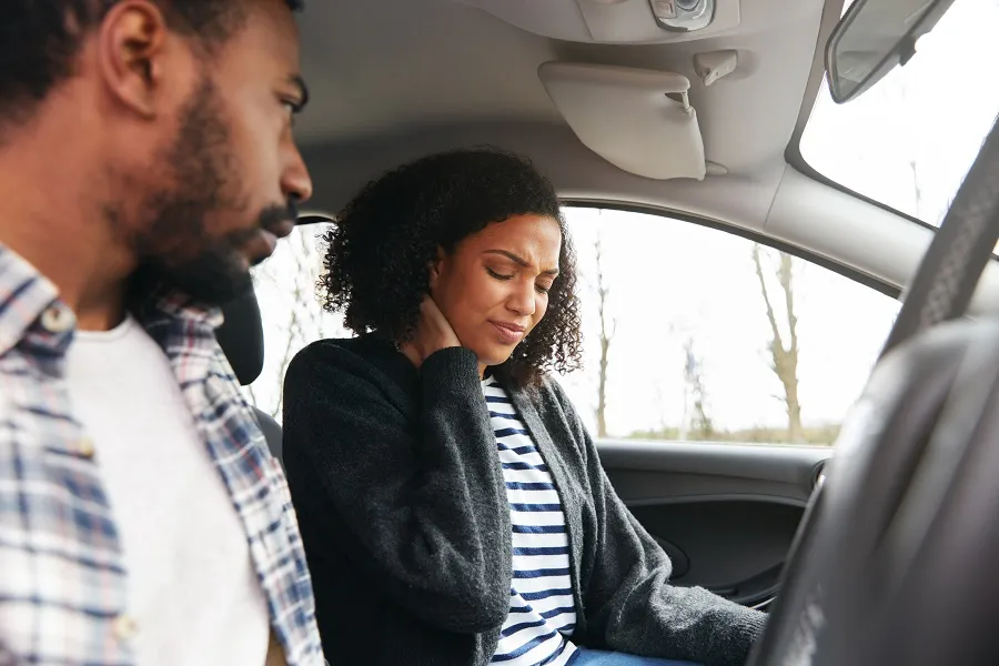 passenger in vehicle